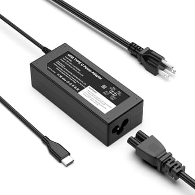 Ruilezyo 65W USB C Laptop Charger Compatible with Dell Laptop and Universal Chromebook Also Compatible with Lenovo Chromebook USB Type C Power Cord