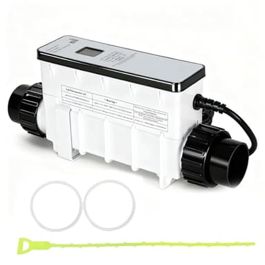 Upgraded IC40 Salt Cell Chlorine Generator Replacement for pentair intellichlor IC40 Pool Chlorinator, Replace Part Number EC-520555 520555, Up to 40,000-Gallon