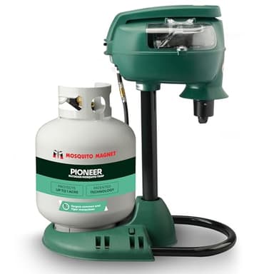 Mosquito Magnet MM4200B Patriot Plus Mosquito and Flying Insect Trap and Killer - Outdoor Fly Trap Protects Up to 1 Acre, Green