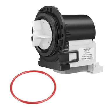 4681EA2001T Washer Drain Pump Motor Compatible with Kenmore and LG drain pump replacement 2003273, 4681EA1007D, 4681EA1007G, 4681EA2001D, 4681EA2001N, 4681EA2001T, 4681EA2001U, AP5328388.