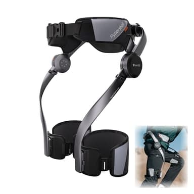 Hypershell X Go Wearable Exoskeleton, AI MotionEngine, 15km Battery Range, IP54 Waterproof, -10°C Cold Resistant – Foldable Mobility Assist for Walking, Hiking, Outdoor Adventures