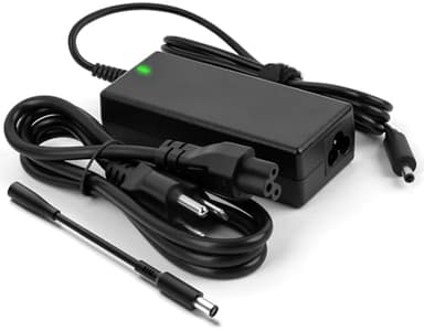 65W 45W Charger for Dell Latitude 3520 3420 3450 3550 3530 3590 3500 3510 3430 3420 3410 3301 3320 | 3310 2-in 1 3390 2-in-1 Round Tip Adapter Cord [4.5mm & 7.4mm]