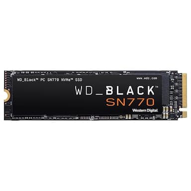 WD_BLACK 1TB SN770 NVMe Internal Gaming SSD Solid State Drive - Gen4 PCIe, M.2 2280, Up to 5,150 MB/s - WDS100T3X0E - [Previous Generation]