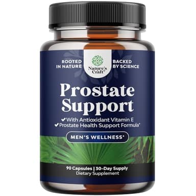 Herbal Prostate Supplement for Men - Potent Pygeum and Saw Palmetto Extract with Beta Sitosterol & Green Tea for Urinary Tract Support - Male Health Blend for Frequent Urination - 90 Capsules
