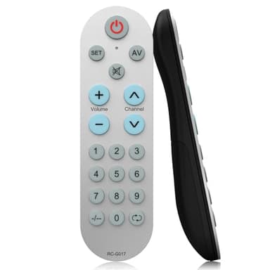 Learning Big Button Universal TV Remote for Elderly/Seniors/Olders(Original Remote Required), with Backlit