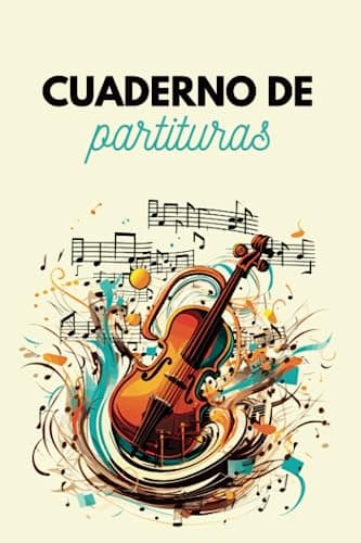 Cuaderno de Partituras en Blanco: 100 páginas de papel pentagramado: Cuaderno para músicos (Spanish Edition)