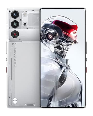 REDMAGIC 10S Pro Smartphone 5G, 144Hz Gaming Phone, 6.85" 1.5K AMOLED, Under Display Camera, Android Phone, 24GB+1TB, Dual-Sim, US Unlocked Cell Phone Silver
