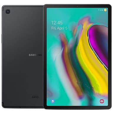 SAMSUNG Galaxy Tab S5e 4G LTE (64GB, 4GB) 10.5” Cellular Android Tablet, All Day Battery, Snapdragon 670 (AT&T Locked, 4G LTE) SM-T727A (Black) (Renewed)