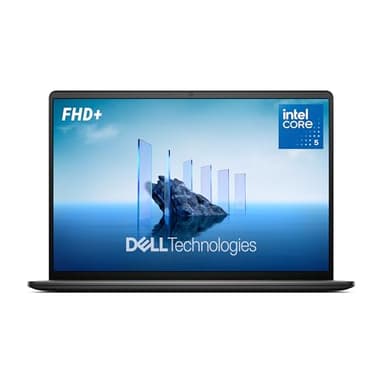 Dell 16 Laptop DC16250-16.0-inch 16:10 FHD+ Touch Display, Intel Core 5 120U Processor, 16GB DDR5 RAM, 512GB SSD, Intel Graphics, Windows 11 Home, 1 Year Basic Onsite Service - Carbon Black