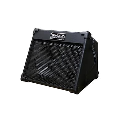 Coolmusic 40W Portable Acoustic Guitar Amplifier(Amp) with Bluetooth, 3-Year Warranty, Rechargeable Battery, Built-in Reverb & EQ