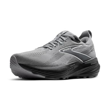 Brooks Men’s Glycerin GTS 22 Supportive Running Shoe - Primer Gray/Ebony/Bluewash - 10.5 Medium