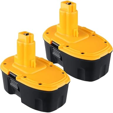 Totoplus 18V Replacement Battery for DeWALT: 18 Volt 5.0Ah XRP DC9096 Ni-Mh Batteries Compatible with DC9098 DC9099 DW9095 DW9096 DW9098 Cordless Power Tools