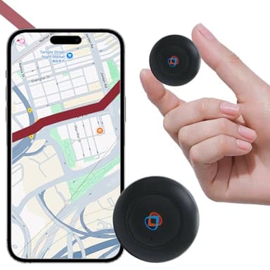 Quvjd GPS Tracker for Vehicles,Cars,Kids,Pets,and Motorcycles | Real-Time Location Tracking | No Monthly Fee No Subscription | Mini Hidden GPS Tracker Device for Car,Dog,Elderly,and Personal Use