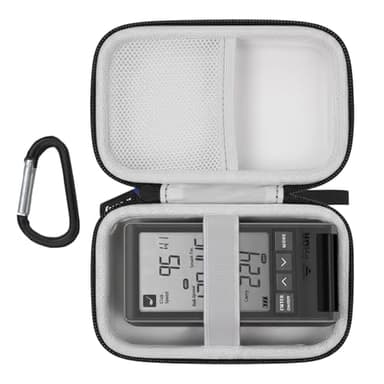 Case for PRGR HS 130-A Portable Golf Launch Monitor - Travel Protective Carrying Storage Bag (Black)