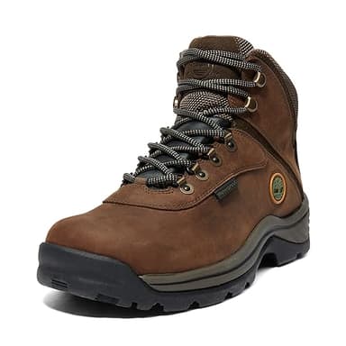 Timberland Men's White Ledge Mid Waterproof Hiking Boot, Brown, 11