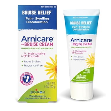 Boiron Arnicare Bruise Cream for Pain Relief from Bruising and Swelling or Discoloration from Injury - 1.4 oz