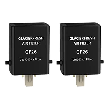 GLACIER FRESH Replacement For Sub-Zero Refrigerator Air Purification Cartridge 7042798, 7007076, 7007067 Air Filter (2 Pack)
