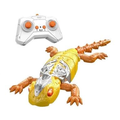 Wall Climbing Lizard,Wall Crawler Robot Gecko Remote Control,Floor Ceiling Crawling Electric Lizard RC Car Toy,Rechargeable W-All Crawler Gecko,Christmas Birthday Gifts for 3 4 5 6 7 8 9 10+ Year Old