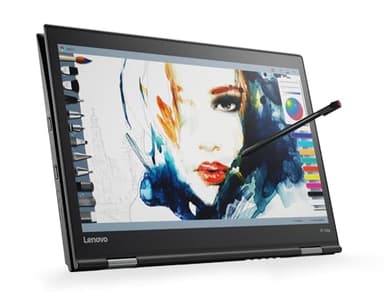 Lenovo ThinkPad X1 Yoga Laptop Touch 14" FHD 2 in 1 Convertible Netbook, Core i5-7300U, 8GB RAM, 256GB SSD, Backlit Keyboard, HDMI, Camera, WiFi, BT Windows 10 Pro (Renewed)