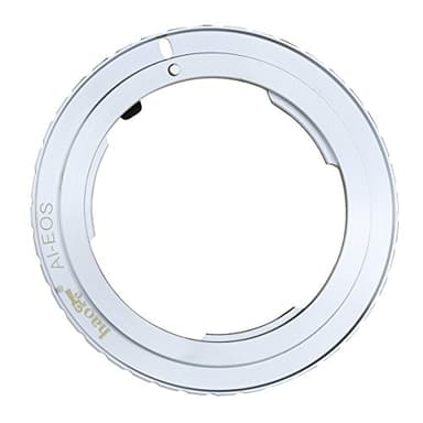 Haoge Lens Mount Adapter for Nikon Nikkor F Mount AI AI-S Lens to Canon EOS Rebel 80D 70D 60D 50D 550D 500D 5D 5DS 7D EF EF-S Mount Camera