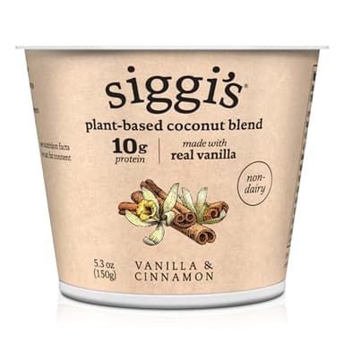 Siggis, High Protein Plant Based Blend Oz, Vanilla Cinnamon, 5.3 Ounce