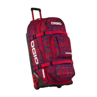 Ogio RIG9800 Wheeled Gear Bag Chaos Red/Blue