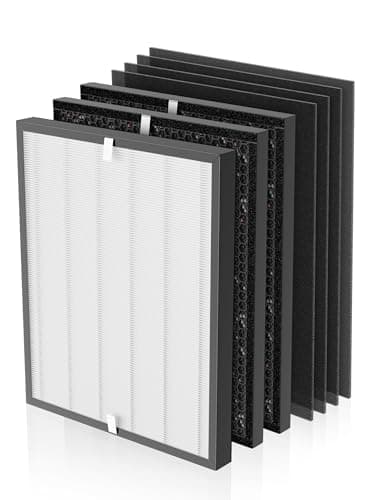 Airloria 3000 Replacement Filter Compatible with Air Doctor 3000 Air Purifier, 1 Premium Filter + 2 Activated Carbon Filters + 4 Pre-Filters,𝐈𝐧𝐜𝐨𝐦𝐩𝐚𝐭𝐢𝐛𝐥𝐞 𝐰𝐢𝐭𝐡 𝐀𝐃𝟑𝟓𝟎𝟎