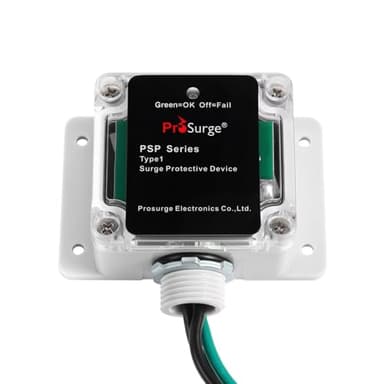 HVAC Surge Protector,Whole House Surge Protector,Single-Phase,3-Wire for 120/240V, 25KA(Surge Capacity per Phase),UL Listed