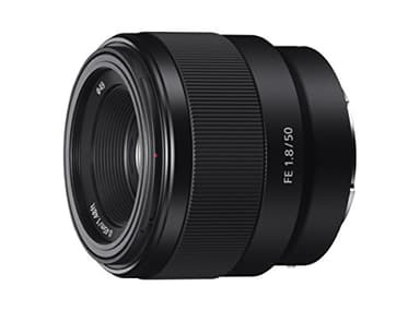 Sony - FE 50mm F1.8 Standard Lens (SEL50F18F/2), Black