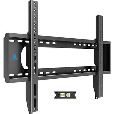85 86 98 100 inch Heavy Duty TV Wall Mount for 55-120 inch Large TVs up to 220 LBS & 900x600mm Vesa, Ultra Slim Fixed TV Mount, Low-Profile TVS Bracket, 16" 24" 32" Wood Stud, Fit Most 65+ 75+ 120 TVs