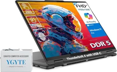 Lenovo Yoga 7i 2 in 1 Laptop Touchscreen, 16" FHD+ 360 Foldable Touch Screen Convertible, Intel Core Ultra 7, Windows 11, 16GB DDR5 RAM 1TB SSD, Backlit 10-Key, Fingerprint