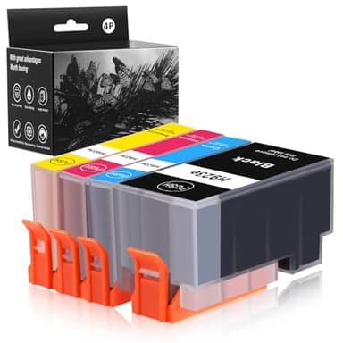 Aceozsoronn 923e 923XL 923 Ink Cartridges for HP OfficeJet Pro 8130e 8135e 8139e 8138e 8122e 8120 8124e 8125e 8130 8132e 8134e Printers (4 Pack with Chip)