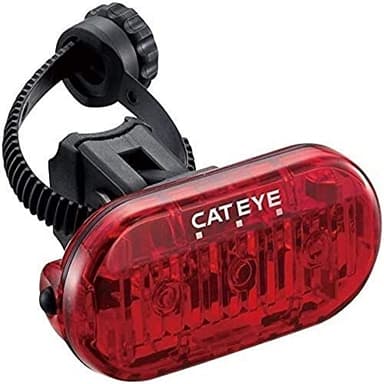 CATEYE Omni 3 Bike Safety Light – IPX4 Waterproof 3 LED Safety Light with 360° Visibility, Multiple Flashing Modes, AAA Battery, 200+ Hour Runtime, Fits Road, Urban, MTB & Kids Bikes (Omni 3 Rear)