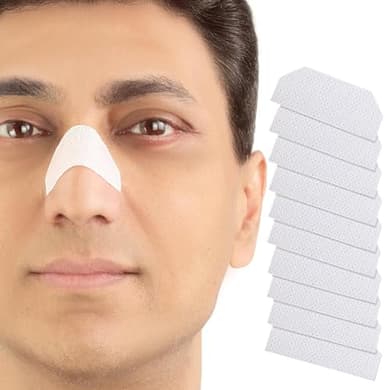 Acanthus - 12 Pack CPAP Nose Bridge Protectors (ANBP) Double for CPAP Mask Extra Cushion for Nasal Skin Protection - Reusable Latex-Free - CPAP Accessories Mask Liner - Pack of 12