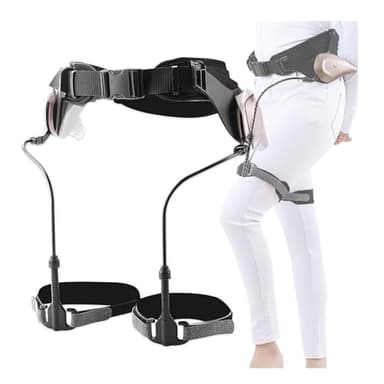 ASHLGQB Walking Aid, Wearable Bionic Exoskeleton Three Speed Adjustment Weak/Medium/Strong to Help Lift Legs/Walking Right Leg