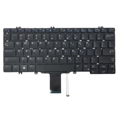 WWGTMC Replacement Keyboard for Dell Latitude 5290 7280 7290 7390 5280 5289 2-in-1 7380 7390 2-in-1 Series Laptop with Backlit Keyboard US Layout P/N: PK131S51B00 V160325BS