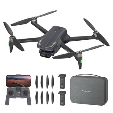 Ameta Drones with Camera for Adults 4k UHD, S20 Pro GPS Drone for Adults Beginners with 50 Mins Long Flight, Brushless Motor, Altitude Hold, Cool Toys Gifts for Men Boys(Under 249G)
