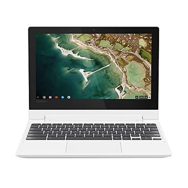 Lenovo Chromebook C330 2-in-1 Convertible Laptop, 11.6" HD Display, MediaTek MT8173C, 4GB RAM, 64GB Storage, Chrome OS, Blizzard White