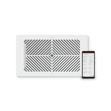 Flair Smart Vent 6x10 (White), AC Vent Cover for Floors, Walls and Ceilings.