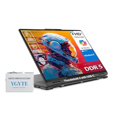 Lenovo Yoga 7i 2 in 1 Laptop Touchscreen, 16" FHD+ 360 Foldable Touch Screen Convertible, Intel Core Ultra 7, Windows 11, 16GB DDR5 RAM 1TB SSD, 10-Key Backlit Keyboard, Fingerprint Reader