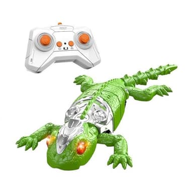 Wall Climbing Lizard,Wall Crawler Robot Gecko Remote Control,Floor Ceiling Crawling Electric Lizard RC Car Toy,Rechargeable W-All Crawler Gecko,Christmas Birthday Gifts for 3 4 5 6 7 8 9 10+ Year Old
