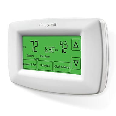 Honeywell Home RTH7600D 7-Day Programmable Touchscreen Thermostat, White