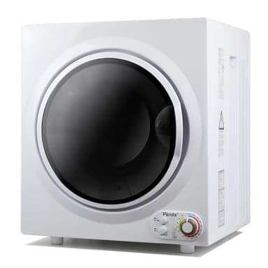 Panda Compact Dryer 13.2 lbs Load Volume 110V 1500W Portable Clothes Dryer 3.5 cu.ft. Stainless Steel Tub, 4 Drying Modes