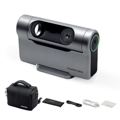 DWARFLAB Dwarf 3 Smart Telescope - Portable, Capture Astronomy/Wildlife/Panorama, EQ Mode, Cloud Processing, 4K Auto-Tracking, Ultra-Light 3lb, Suits All Ages