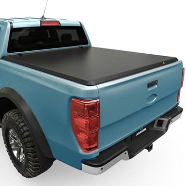 AUTOSAVER88 Soft Roll Up Truck Bed Tonneau Cover Compatible with 2022 2023 2024 2025 2026 Ford Maverick 4.5 Feet Bed