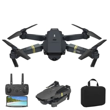 Drone With Camera 4K for Adults & Kids, Falcon for Beginners, Stealth Bird, Thermal, Gimbal, Stabilizer, Small, Easy To Control, Impact Resistant, Lightweight, Compact, Black