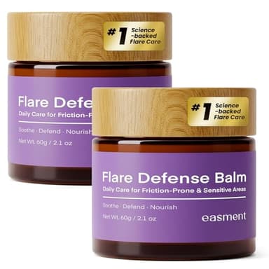 Easment Hidradenitis Suppurativa Flare Defense Balm: Advanced Scienced-Backed Salve for HS, Boils, Cysts & Folliculitis – with Microsilver BG™, Zinc Oxide & Botanical Blend (2 Ounce (Pack of 2))