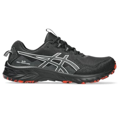 ASICS Men's Gel-Venture 10 Running Shoes, 10, Black/Graphite Grey