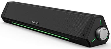 BLUEDEE Computer Speakers for Desktop PC, Computer Sound bar, HiFi Stereo Speakers for Computer Desktop, Bluetooth 5.0 and 3.5mm Aux-in PC Soundbar, USB/USB C Powered Gaming Speakers for pc, Laptop