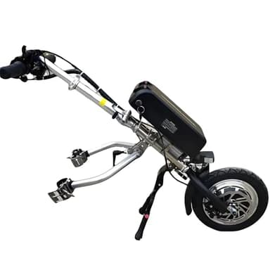 AiODiO 500W Electric Handcycle Wheelchair Attachment, Revolutionize Your Mobility with a Electric Wheelchair Power Attachment, 3 Speeds Adjustable A